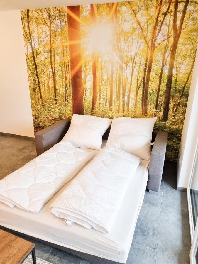 באד אייבלינג Orangehome: Waldlichtung - Zentral Zwischen Therme Und Stadtmitte מראה חיצוני תמונה