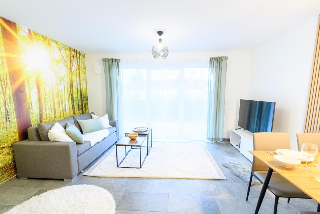 באד אייבלינג Orangehome: Waldlichtung - Zentral Zwischen Therme Und Stadtmitte מראה חיצוני תמונה